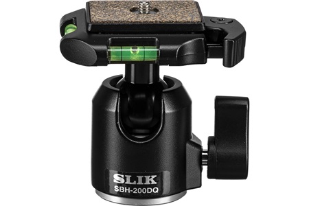 Slik SBH-200DQ Kompakt Ballhead Su Terazili Tripod Başlığı