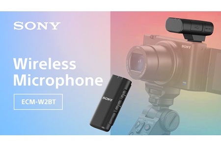 Sony ECM-W2BT Kablosuz Yaka Mikrofonu
