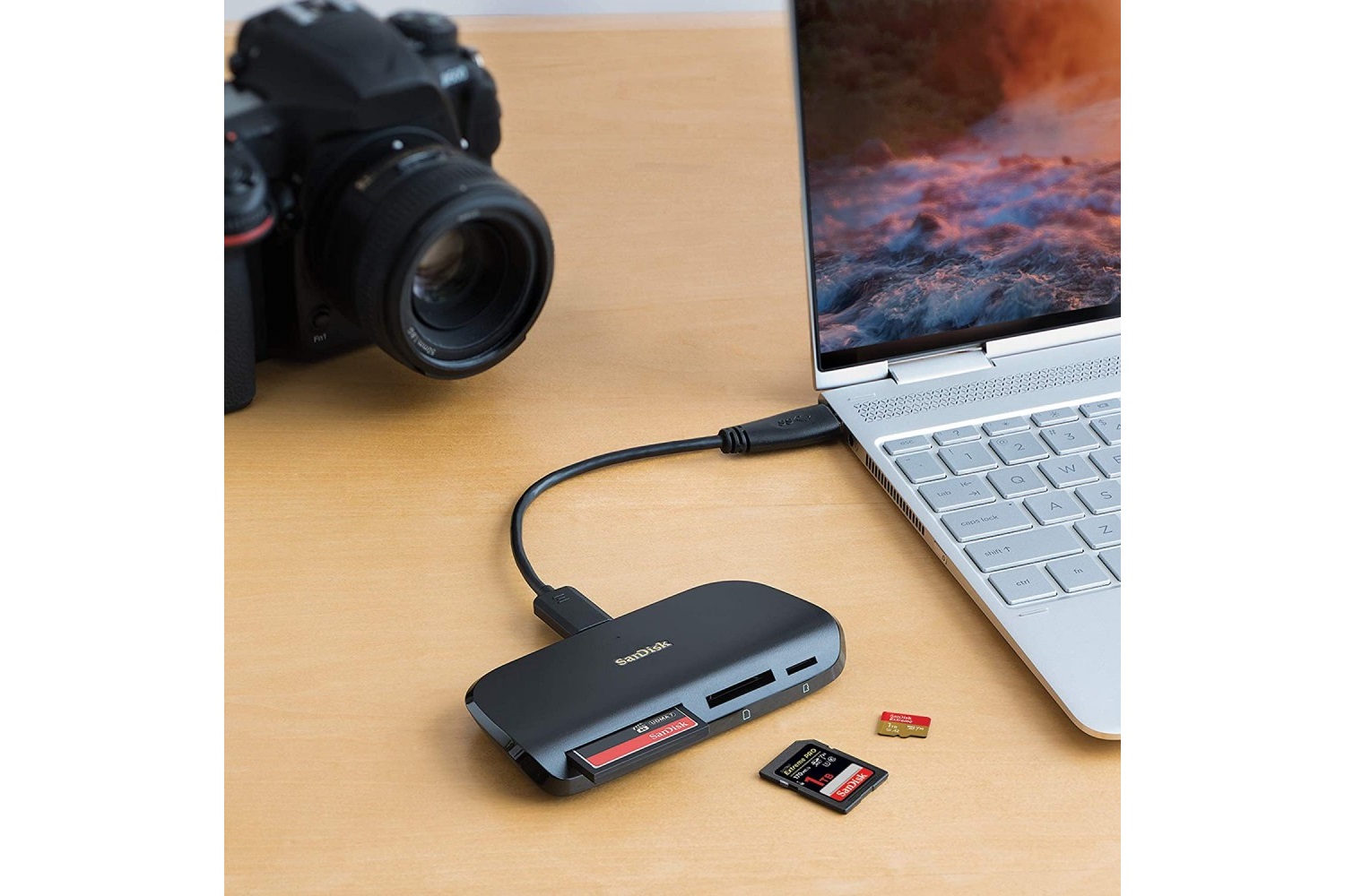 SanDisk ImageMate PRO USB-C Multi-Card Kart Okuyucu SDDR-A631-GNGNN