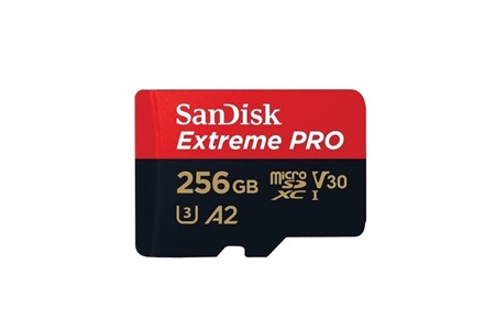 SanDisk Extreme Pro 256GB MicroSDXC 200MB/s Hafıza Kartı SDSQXCD-256G-GN6MA