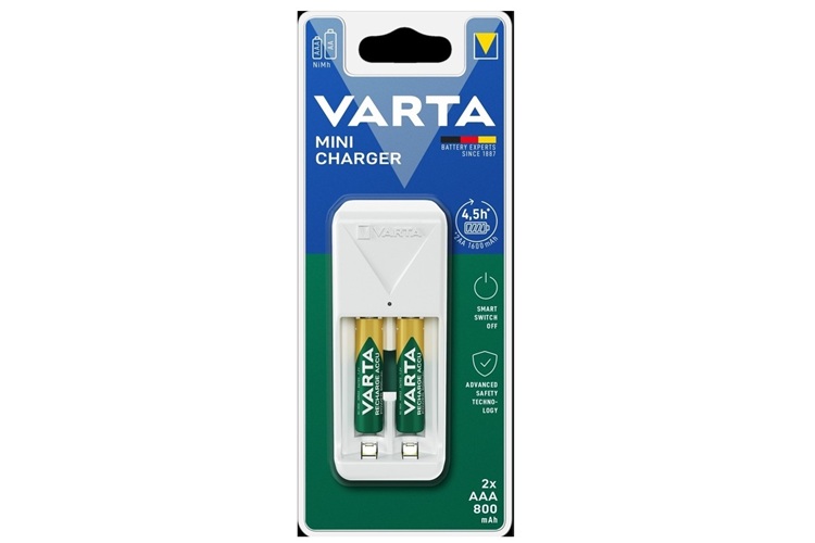 Varta Mini Charger +2 adet 800mAh AAA Şarj Edilebilir Pil