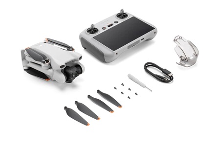 DJI Mini 3 4K Drone + RC Ekranlı Kumanda (DJI Türkiye Garantili)