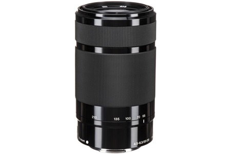 Sony E 55-210mm f/4.5-6.3 OSS Lens, Siyah (Sony Eurasia Garantili)