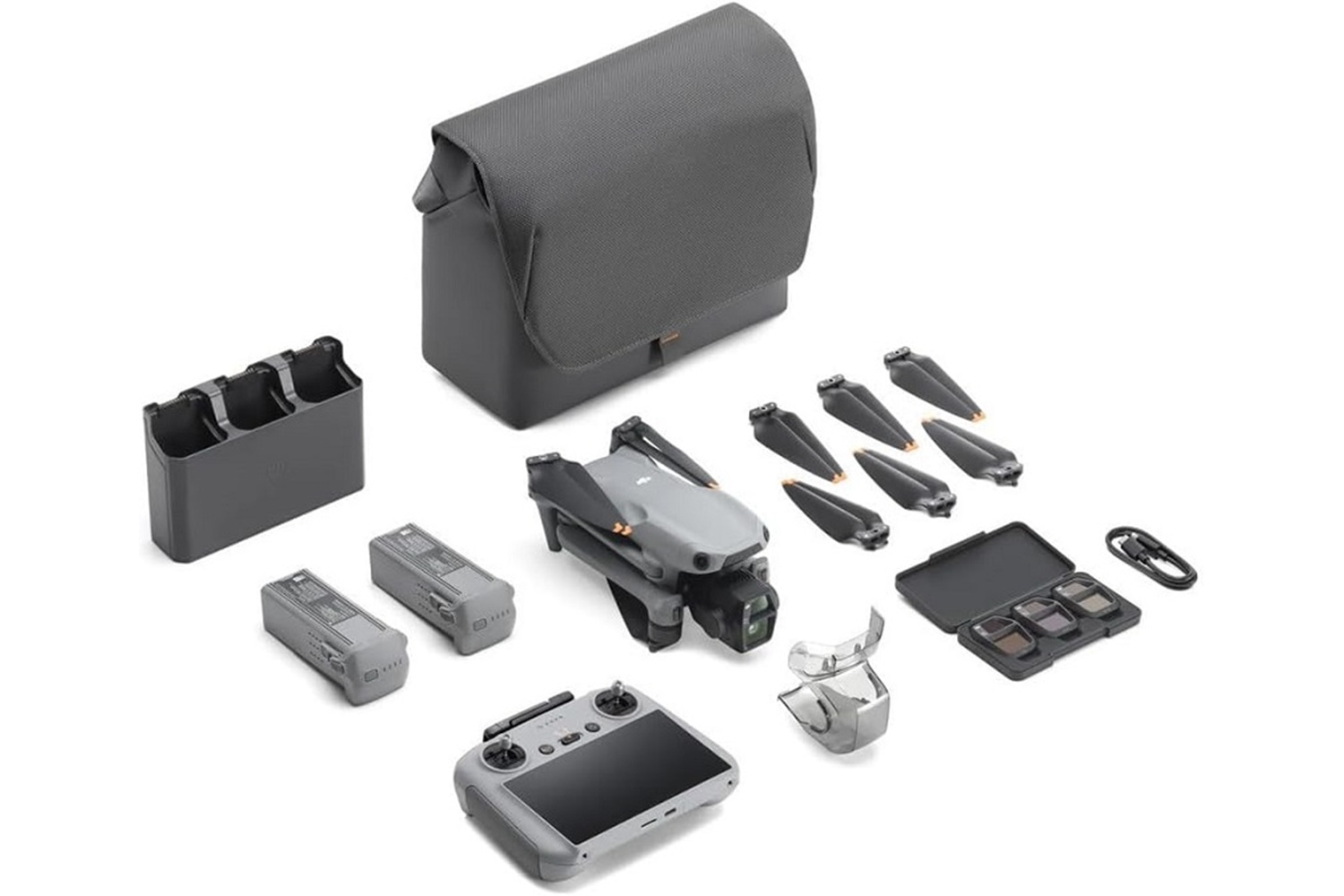 DJI Air 3S Fly More Combo RC2 Kumandalı Drone (DJI Türkiye Garantili)