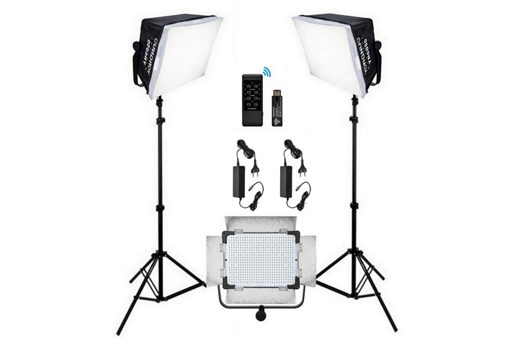 Yongnuo YN6000 Bi-Color Led Işık 2'li Set