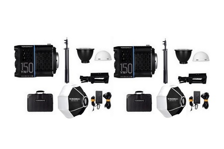 Yongnuo YN150 Bi-Color LED Işık 2'li Lantern Softbox Set