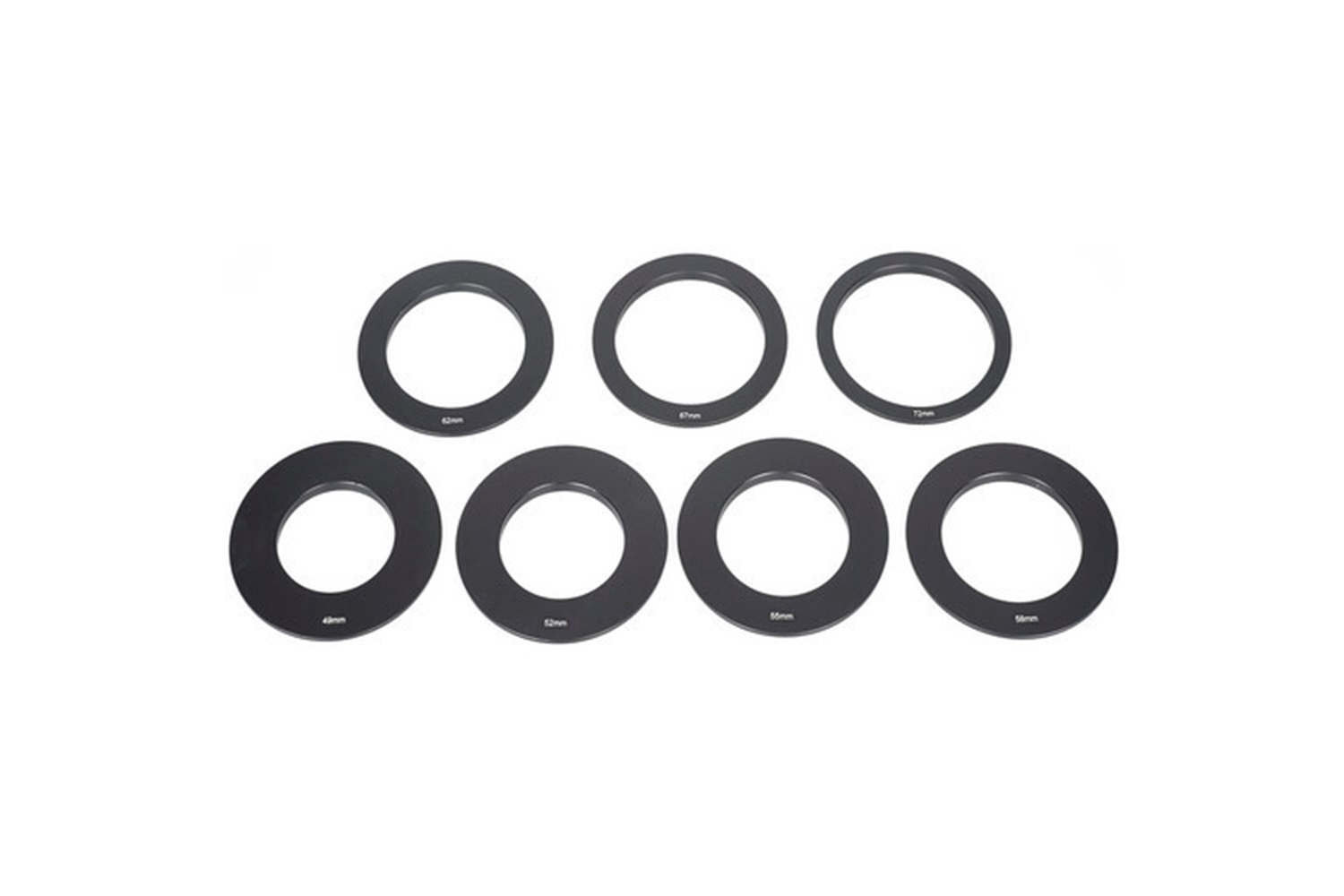 Yongnuo Ring Flaş Bağlantı Halkası Adaptör Seti (49-52-55-58-62-67-72mm)