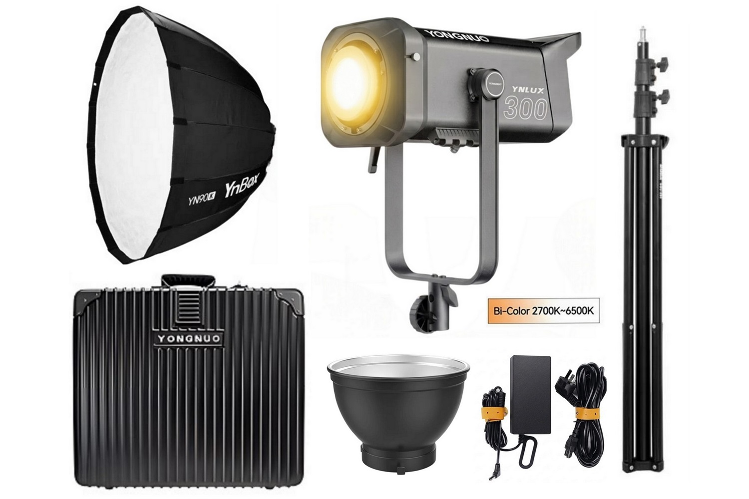 Yongnuo YNLUX300 300W Bi-Color LED Işık Seti