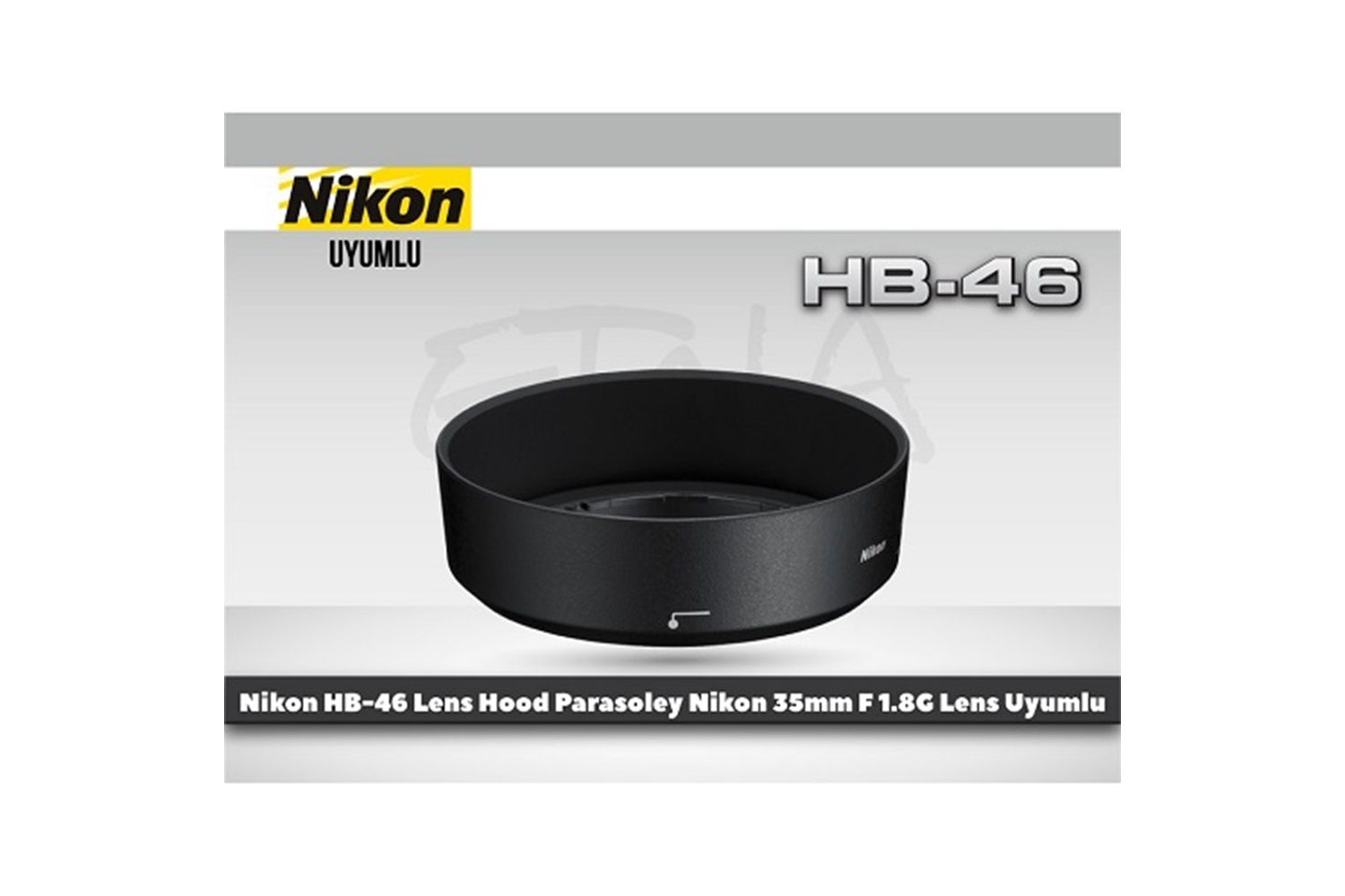 Tewise Nikon HB-46 Parasoley 35mm F1.8G Lens Uyumlu