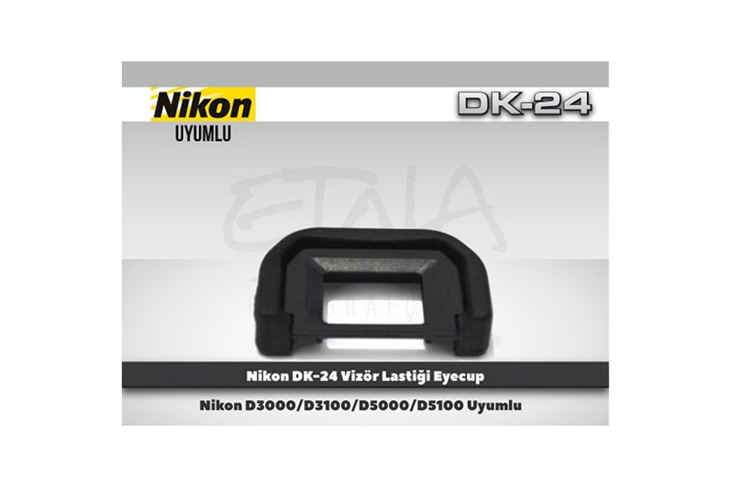 Tewise Nikon DK-24 Vizör Lastiği D3000 D3100 D5000 D5100 Uyumlu