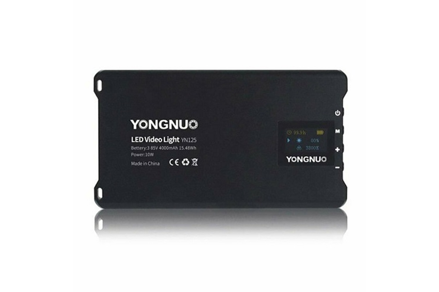 Yongnuo YN125 Dahili Bataryalı Bi-Color Mini Led Işık Siyah