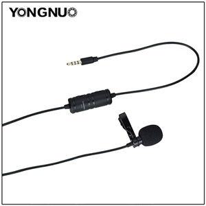 Yongnuo YN221 Universal Lavalier Kablolu Yaka Mikrofon (6 Metre)