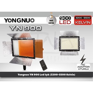 Yongnuo YN900 Bi-Color Led Işık 2li Mega Set II
