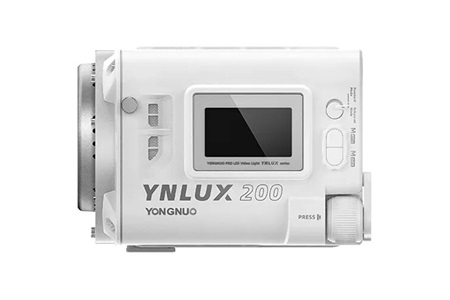 Yongnuo YNLUX200 2700-6500K 200W COB Led Işık-Beyaz Kasa (Kit Versiyon)