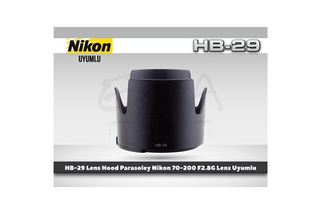 Tewise Nikon HB-29 Parasoley 70-200mm F2.8 VR Lens Uyumlu