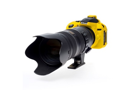 Easycover Nikon D5300 Silikon Kılıf Sarı