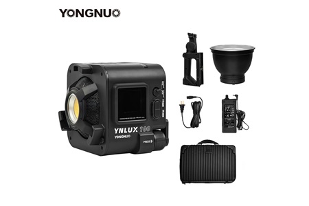 Yongnuo YNLUX100 100W Bi-Color COB LED Işık-Siyah Kasa (Kit Versiyon)